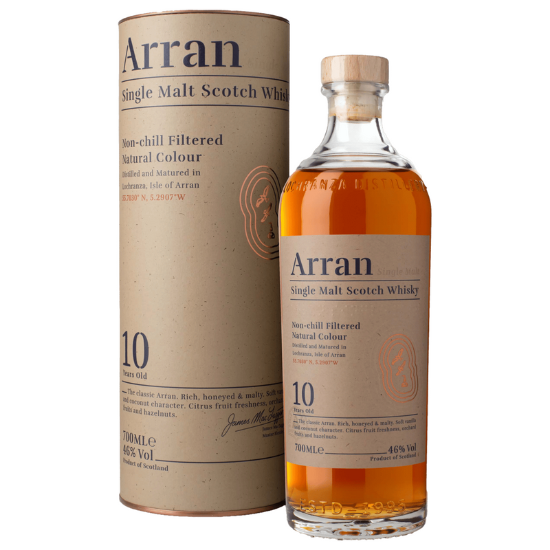 Arran 10 Year Old Single Malt Scotch Whisky