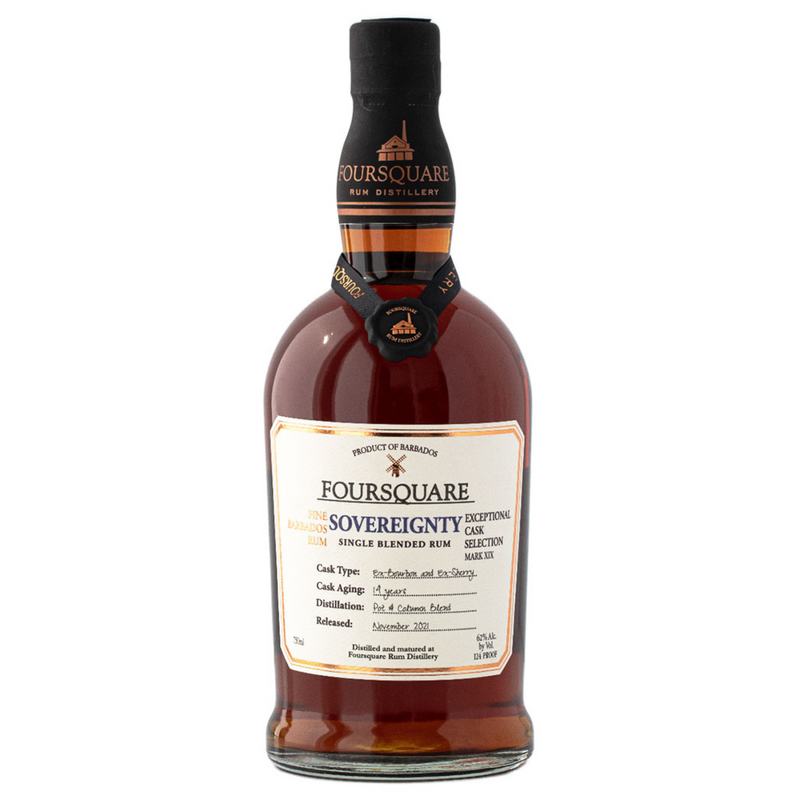 Foursquare Sovereignty Exceptional Cask Selection 14 Year Old Single Blended Rum