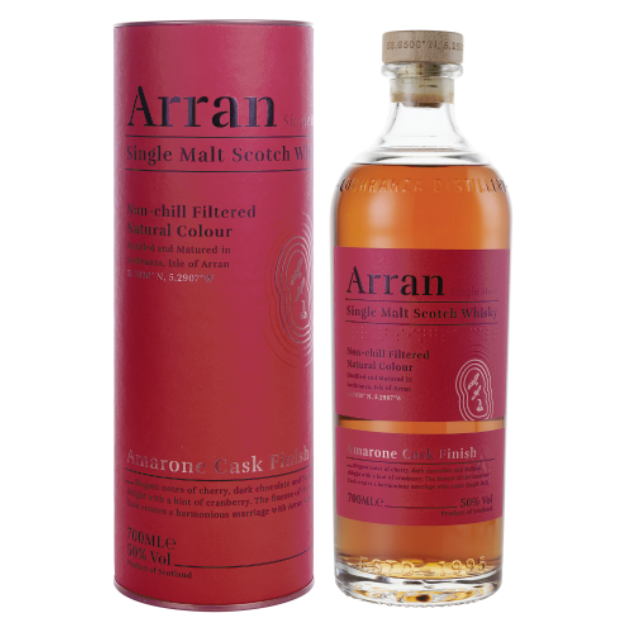 Arran Amarone Cask Finish Single Malt Scotch Whisky | Sense of Taste