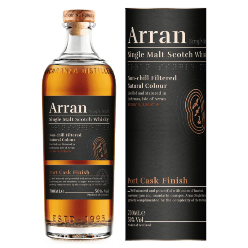 Arran Port Cask Finish Single Malt Scotch Whisky