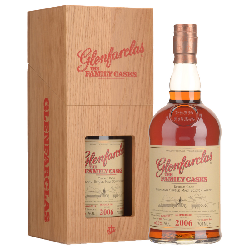 Glenfarclas The Family Casks 2006 Single Malt Scotch Whisky Summer 2021 Release