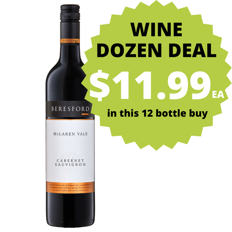 Beresford Cabernet Sauvignon DOZEN DEAL