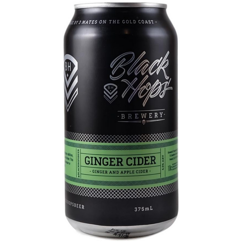 Black Hops Ginger Cider