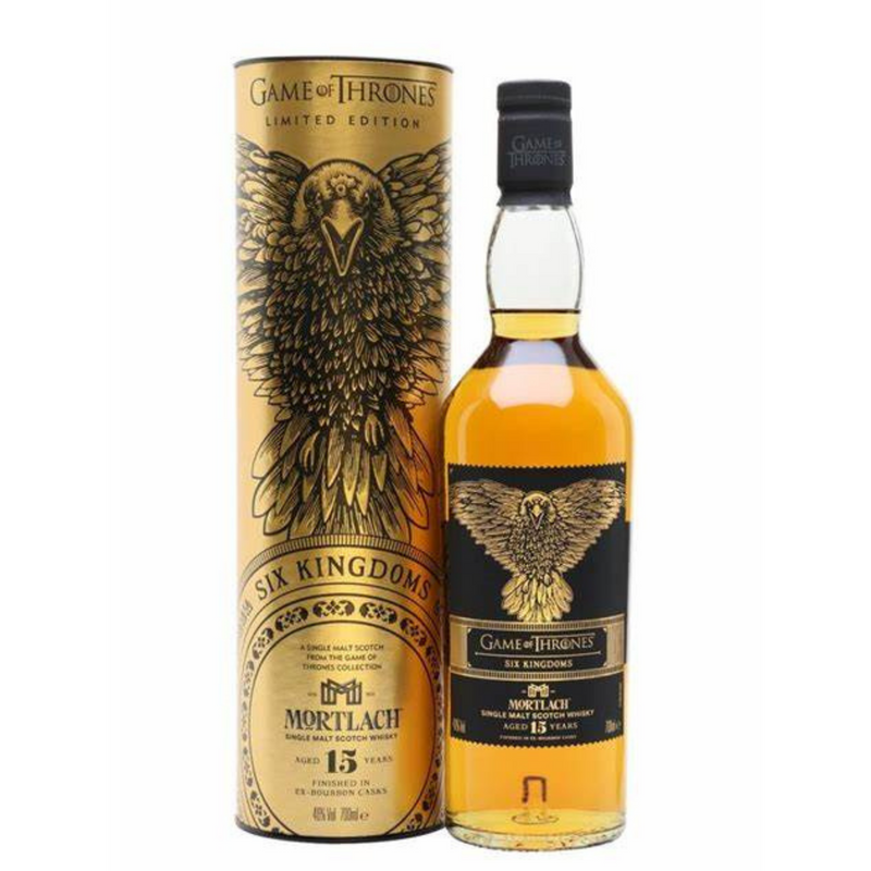 Mortlach Six Kingdoms 15 Year Old Game of Thrones Limited Edition Single Malt Scotch Whisky