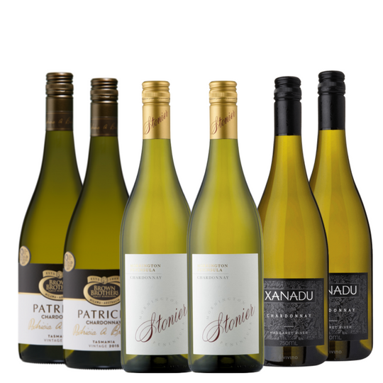 Chardonnay Wine Bundle - 6 pack wine bundle
