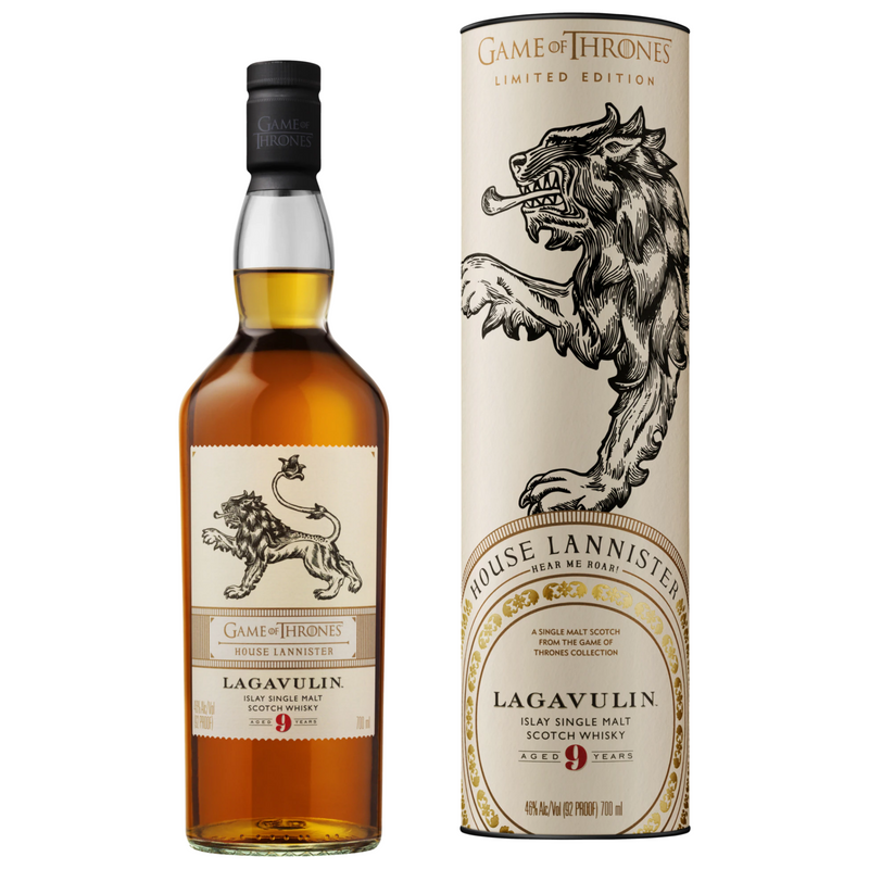 Lagavulin 9 Year OId Game of Thrones House Lannister Limited Edition Single Malt Scotch Whisky