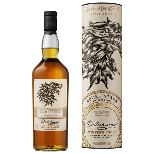 Dalwhinnie Winter's Frost Game of Thrones House Stark Limited Edition Single Malt Scotch Whisky