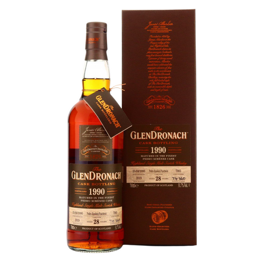 Glendronach 1990 28 Year Old Single Malt Scotch Whisky
