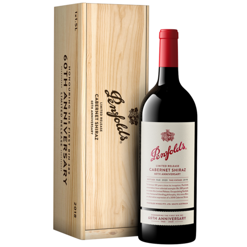 Penfolds Cabernet Shiraz 60th Anniversary Limited Release 2018 Magnum