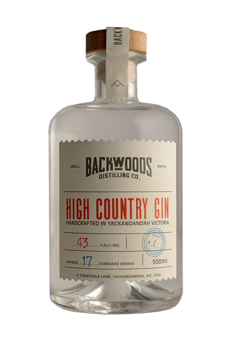Backwoods High Country Gin 43% 500ml