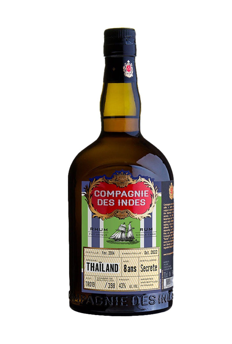 Compagnie des Indes 8 years Rum Thailand 43% 700ml