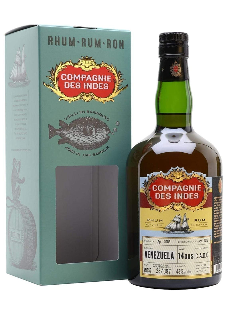 Compagnie des Indes Rum Venezuela 14 years 43% 700ml