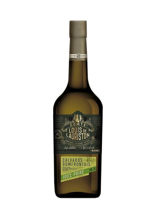 Comte Louis de Lauriston Calvados 5 year 100% Pear Domfrontais 40% 700ml