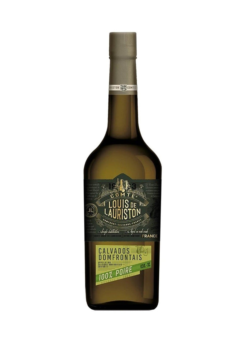 Comte Louis de Lauriston Calvados 5 year 100% Pear Domfrontais 40% 700ml