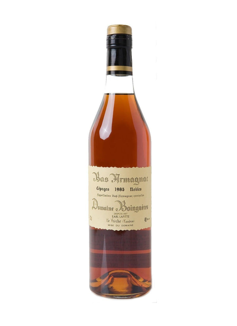 Domaine Boingneres 1985 Cepages Nobles Grand Bas Armagnac 49% 700ml