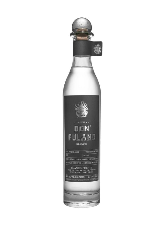 Don Fulano Fuerte 100 Proof Blanco Tequila 50% 700ml
