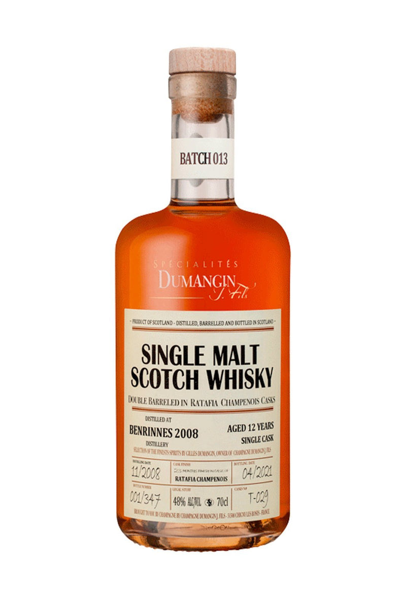 Dumangin Batch 013 Benrinnes (Scotland) 2008 Single Malt Whisky 48% 700ml