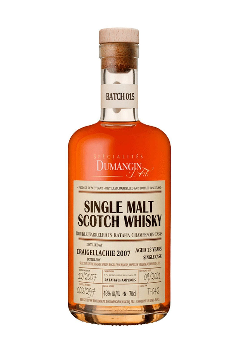 Dumangin Batch 015 Craigellachie (Scotland) 2007 Single Malt Whisky 48% 700ml