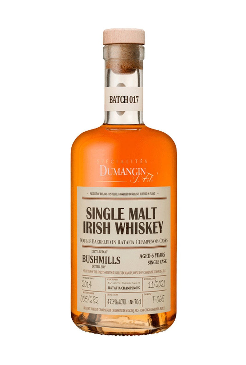 Dumangin Batch 017 Bushmills (Ireland) 2014 Single Malt Whisky 47.3% 700ml