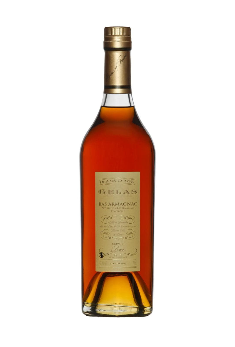 Gelas Bas Armagnac 18 years 100% Baco 700ml 47.4% Unfiltered