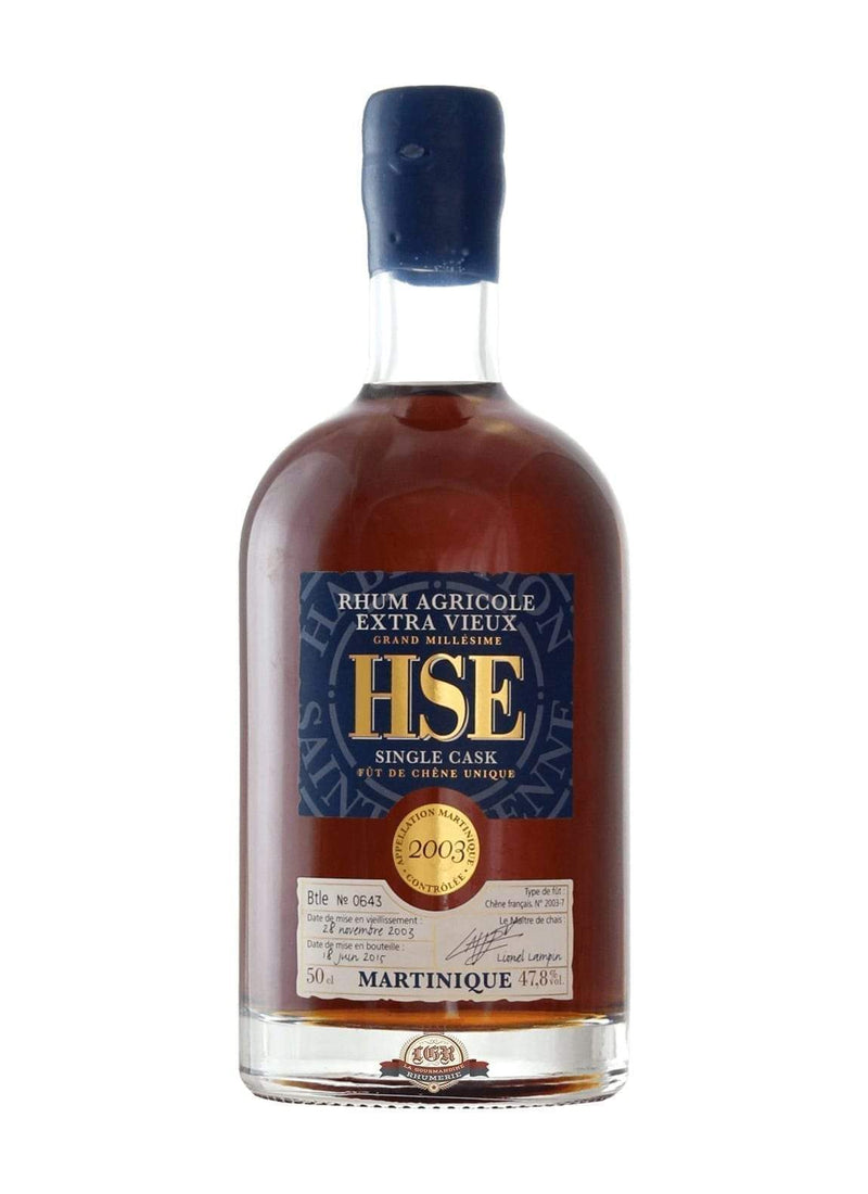 Habitation St Etienne Rum 2003 Single Cask 47.8% 500ml