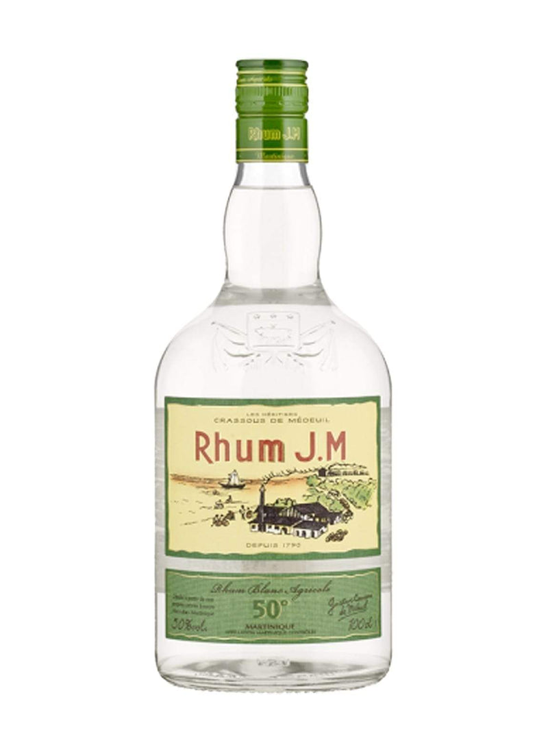 J.M Rhum Agricole Blanc (White) 50% 700ml