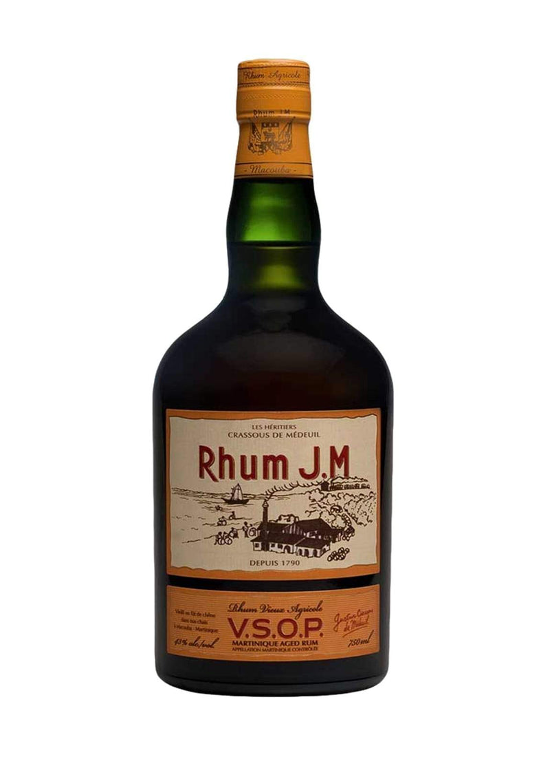 J.M Rhum Agricole VSOP (Aged 4 years Bourbon & American Oak) 43% 700ml