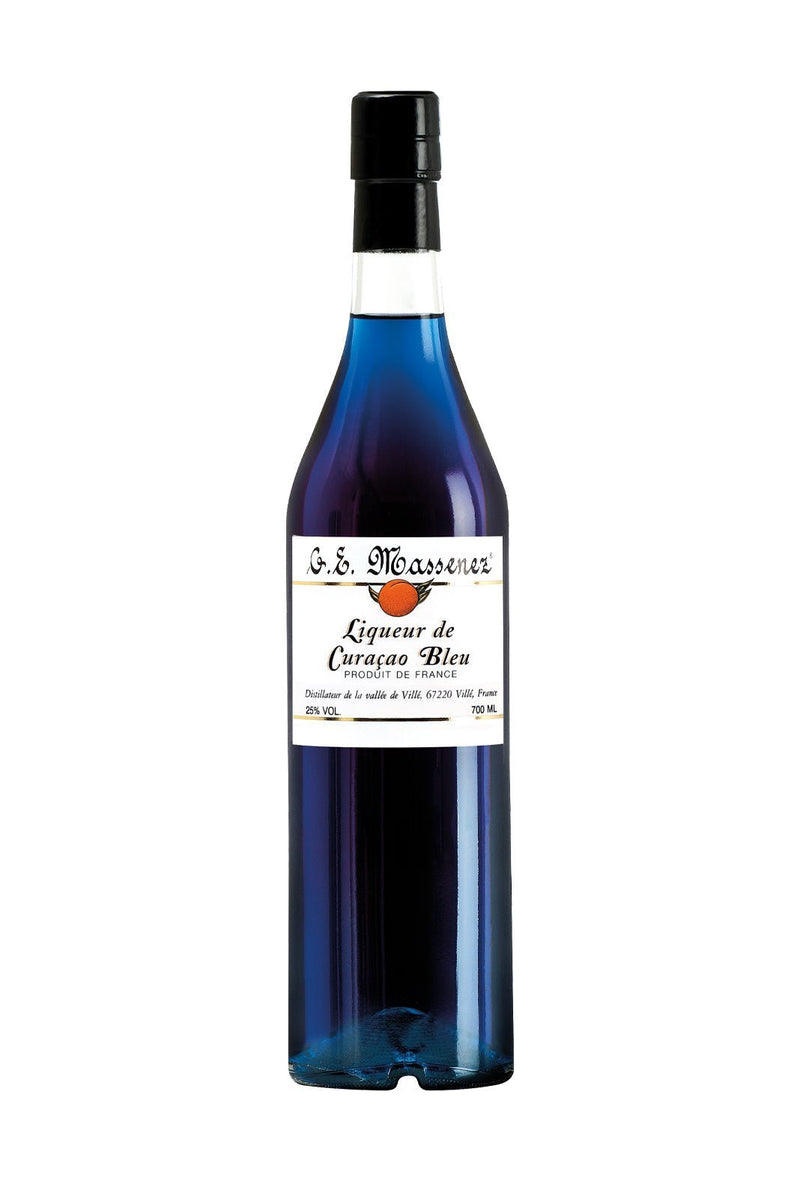 Massenez Blue Curacao Liqueur 25% 700ml