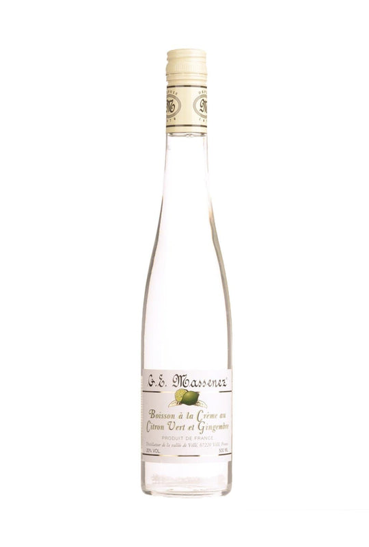 Massenez Liqueur Creme de Citron Vert et Gingembre (Lime & Ginger) 20% 500ml