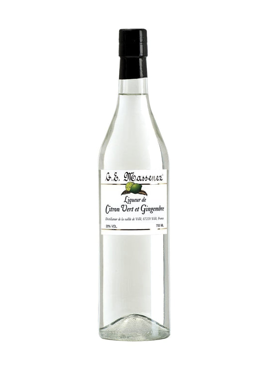 Massenez Liqueur Creme de Citron Vert et Gingembre (Lime & Ginger) 20% 700ml