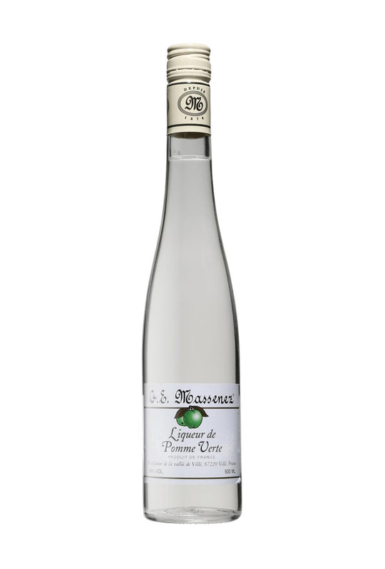 Massenez Liqueur Creme de Pomme Verte (Green Apple)18% 500ml