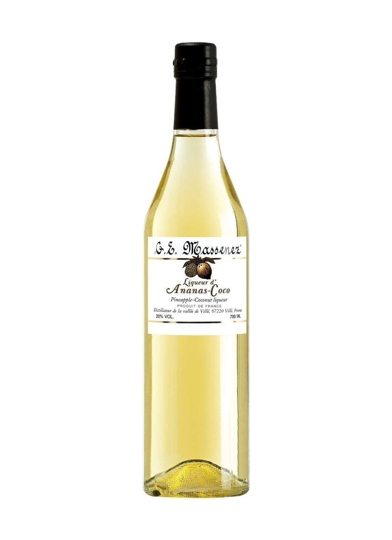 Massenez Liqueur de Ananas-Coco (Pineapple-Coconut) 20% 700ml