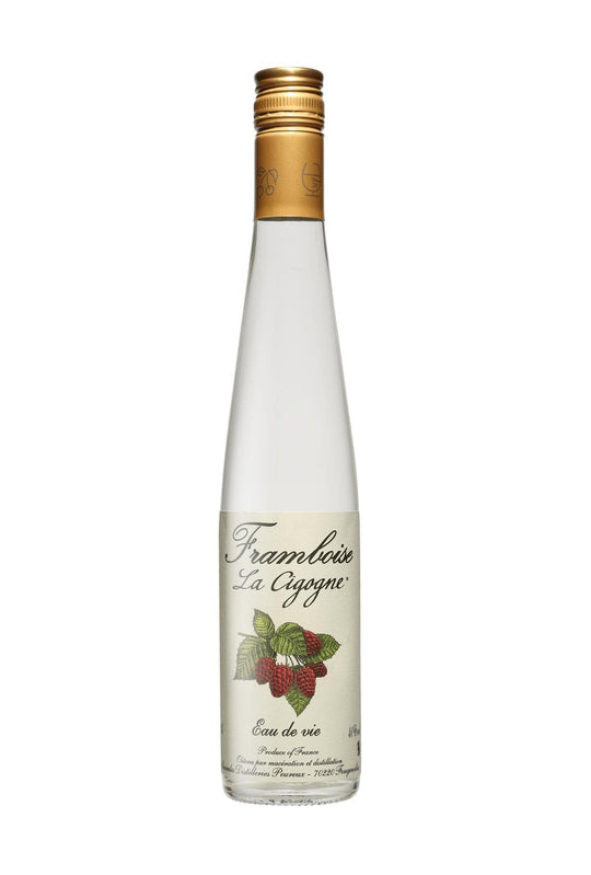 Peureux 'La Cigogne' Eau de Vie Framboise (Raspberry spirit) 40% 350ml