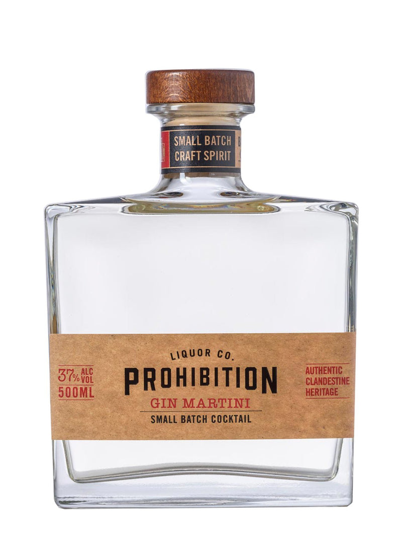 Prohibition Gin Martini 37% 500ml