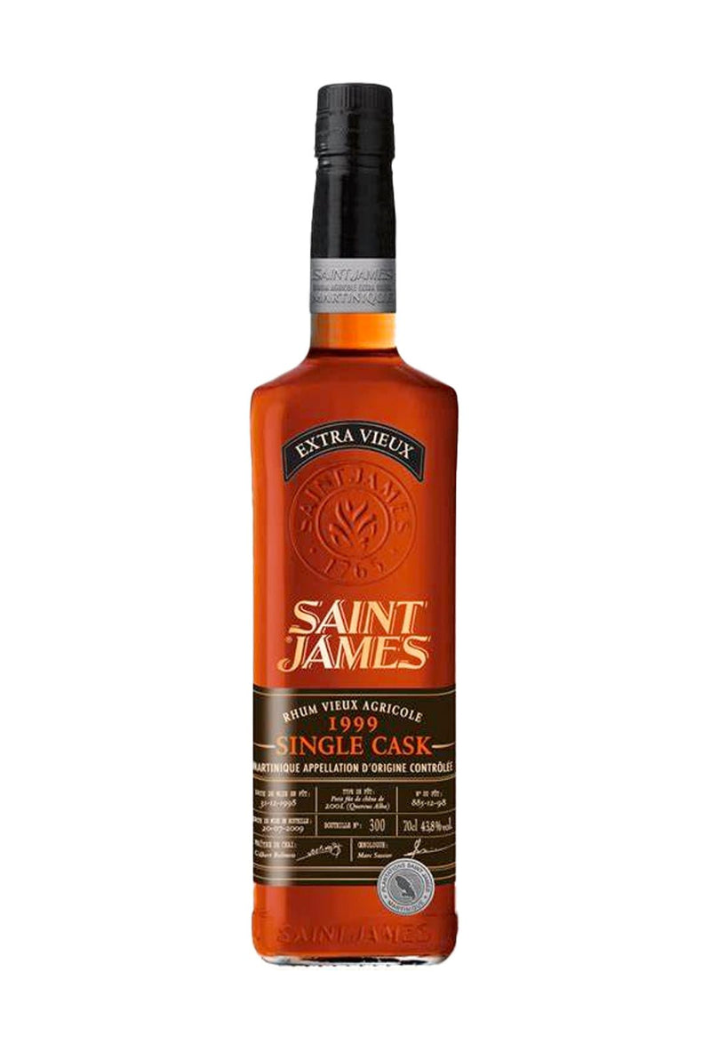 St James Rhum agricole 1999 Single Cask 42.9% 700ml