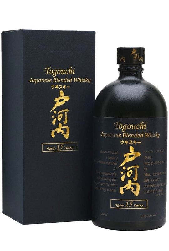 Togouchi 15 years Japanese Whisky 43.8% 700ml
