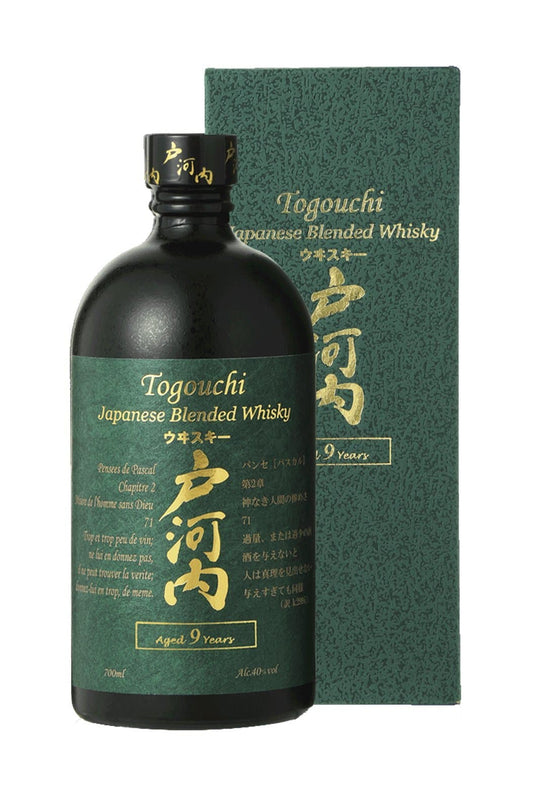 Togouchi 9 years Japanese Whisky 40% 700ml