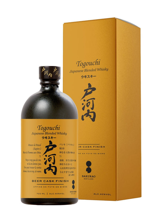 Togouchi Blended Beer Cask Finish Japanese Whisky 40% 700ml