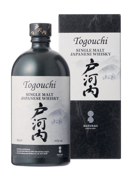 Togouchi Single Malt Japanese Whisky 43% 700ml