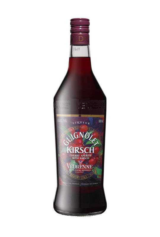 Vedrenne Aperitif Guignolet Kirsch (Cherry aperitif with Kirsch) 16% 1000ml