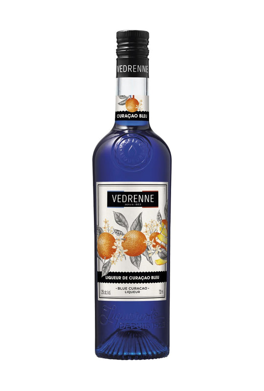 Vedrenne Liqueur Curacao Bleu (Blue Curacao) 25% 700ml