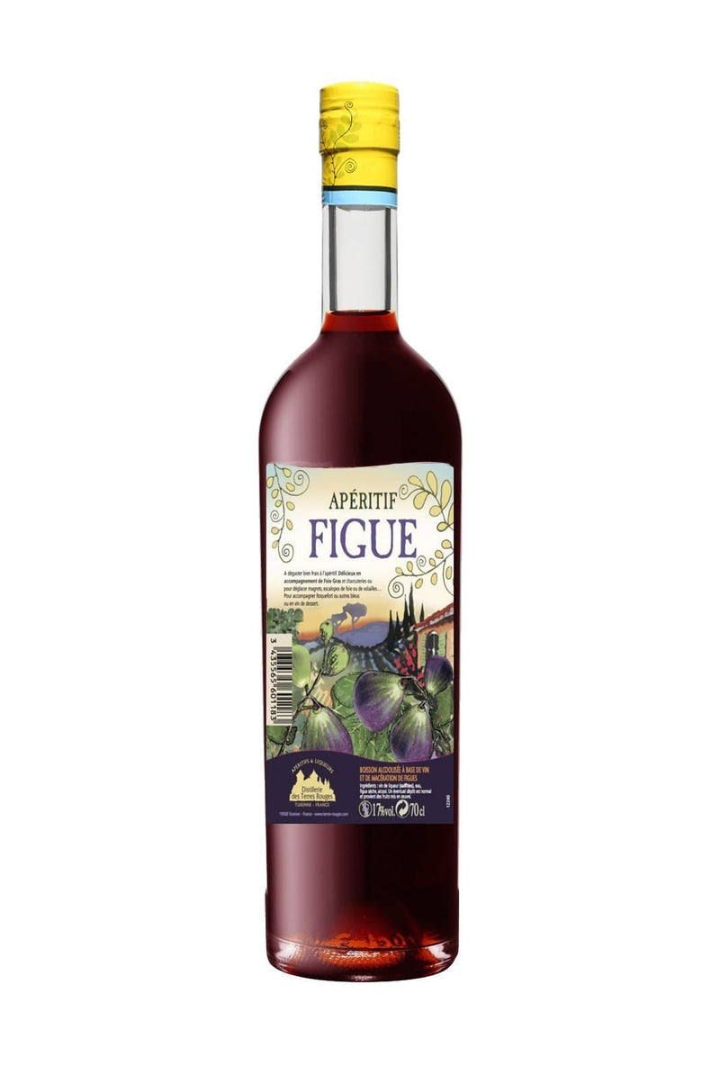 Vedrenne-Terres Rouge Aperitif Figue (Fig) 17% 700ml