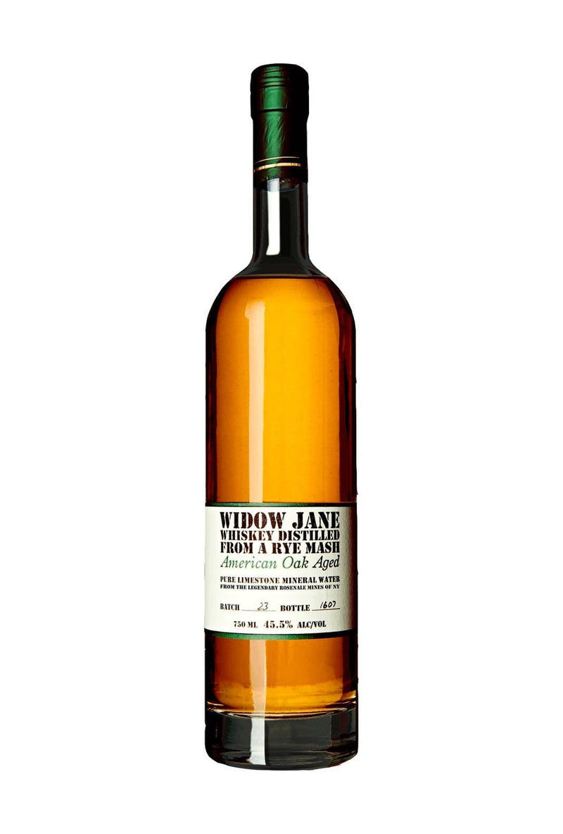 Widow Jane Oak Aged Rye Whiskey 45.5% 700ml